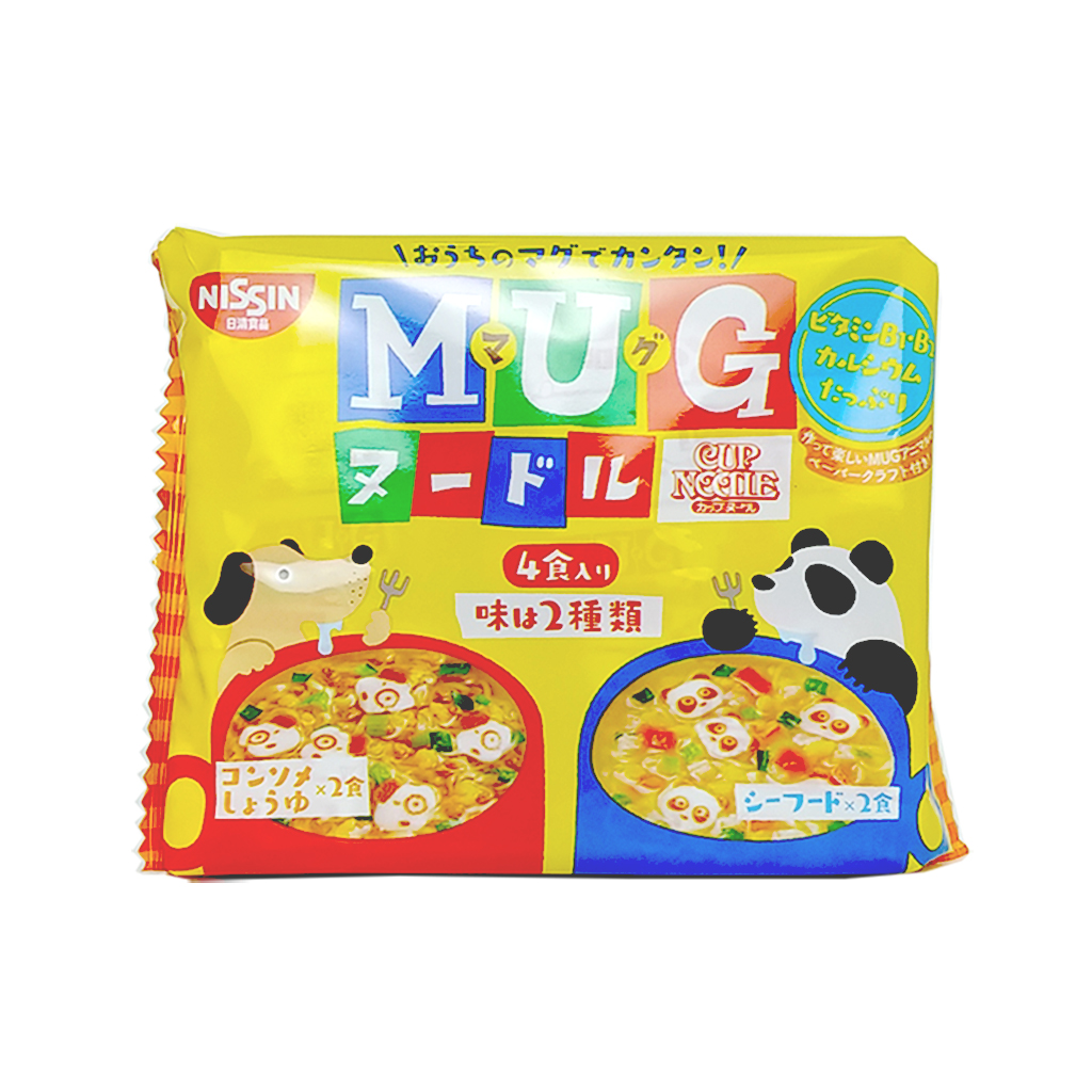 Mỳ Mug Nissin Vị Hải Sản Nhật Bản, Mì Cho Bé Ăn Dặm, Mì Em Bé, Mì Hữu Cơ Cho Bé, Mì Mug Vàng, Mì Tôm Cho Bé [DATE T5/2023]