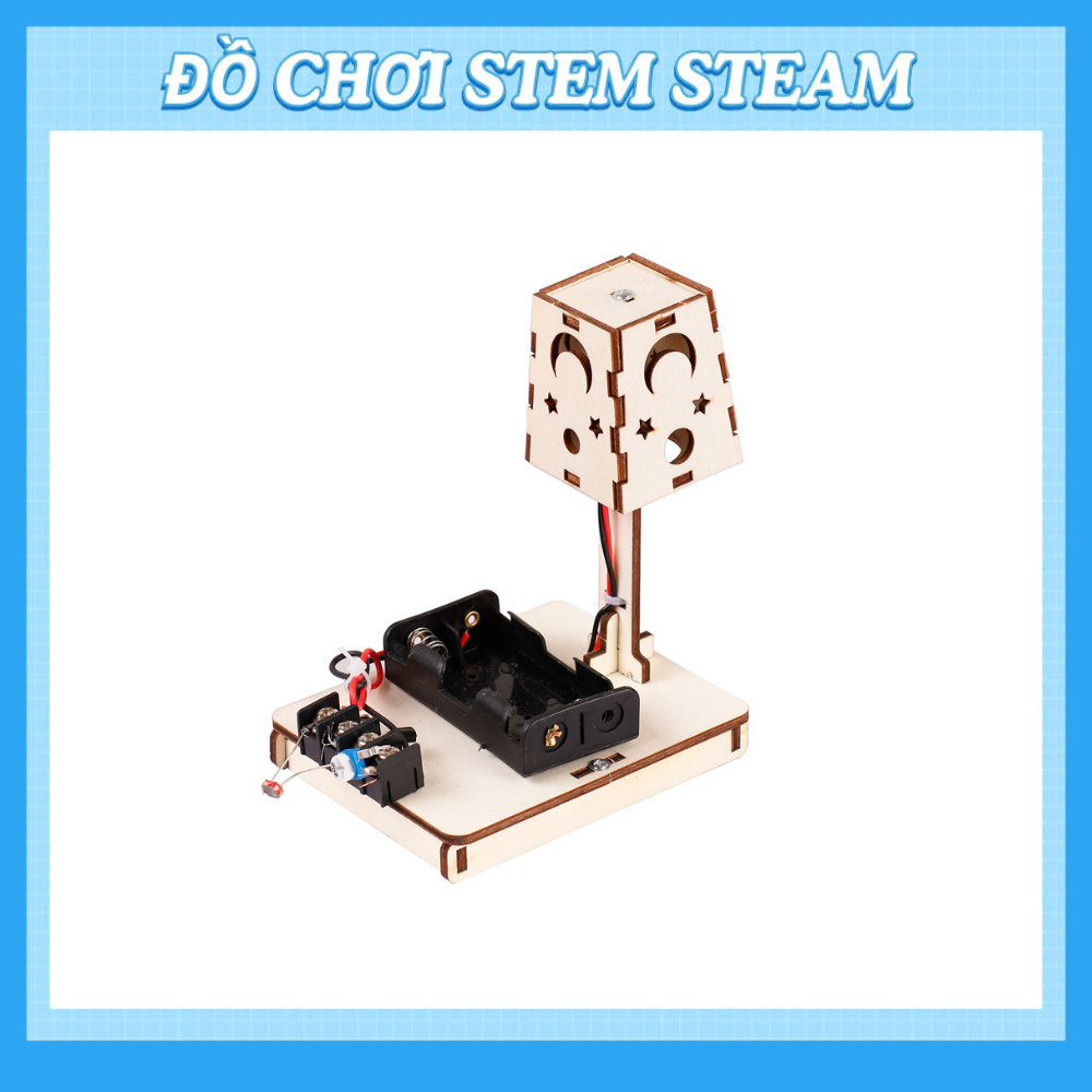 Đồ Chơi STEM STEAM – Đèn Bàn Điều Khiển Ánh Sáng Thông Minh - Đồ Chơi Giáo Dục Khoa Học