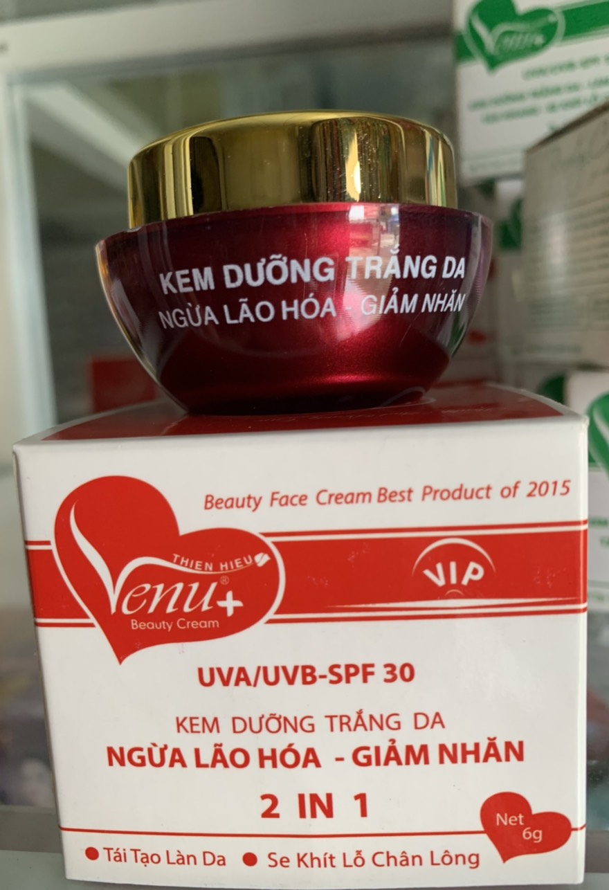 Kem venu dưỡng trắng da ngừa lão hóa 6g