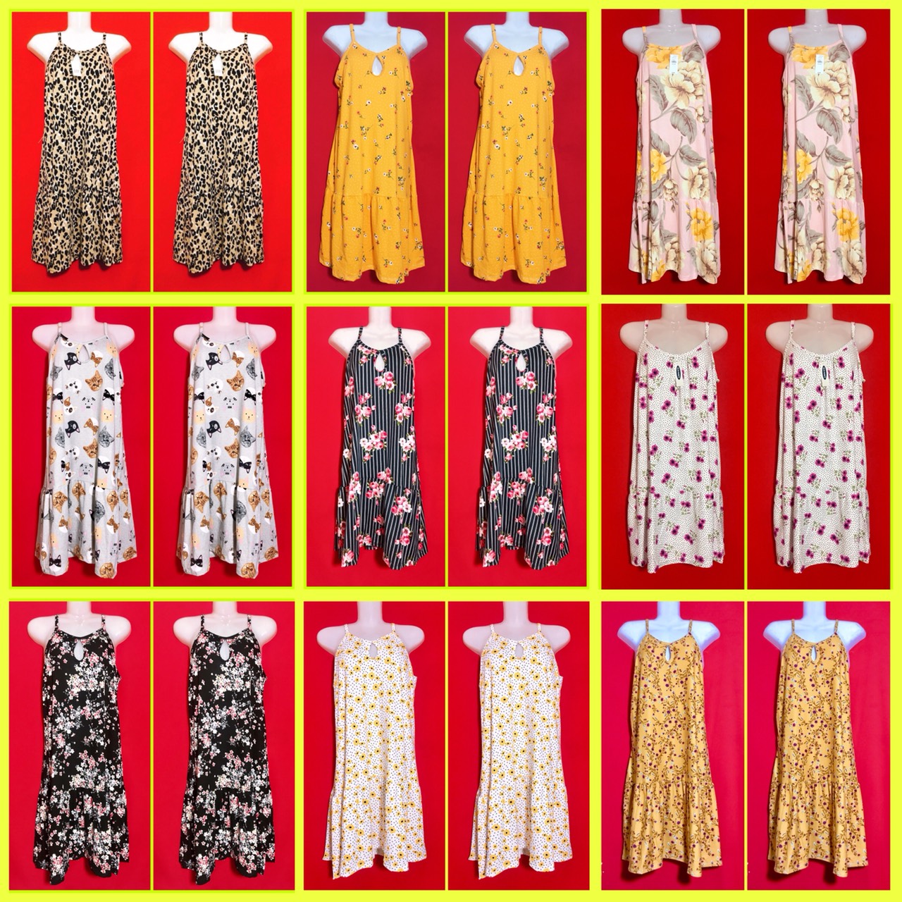 Đầm dây mặc ngủ, đầm mặc nhà siêu mát- shop hằng