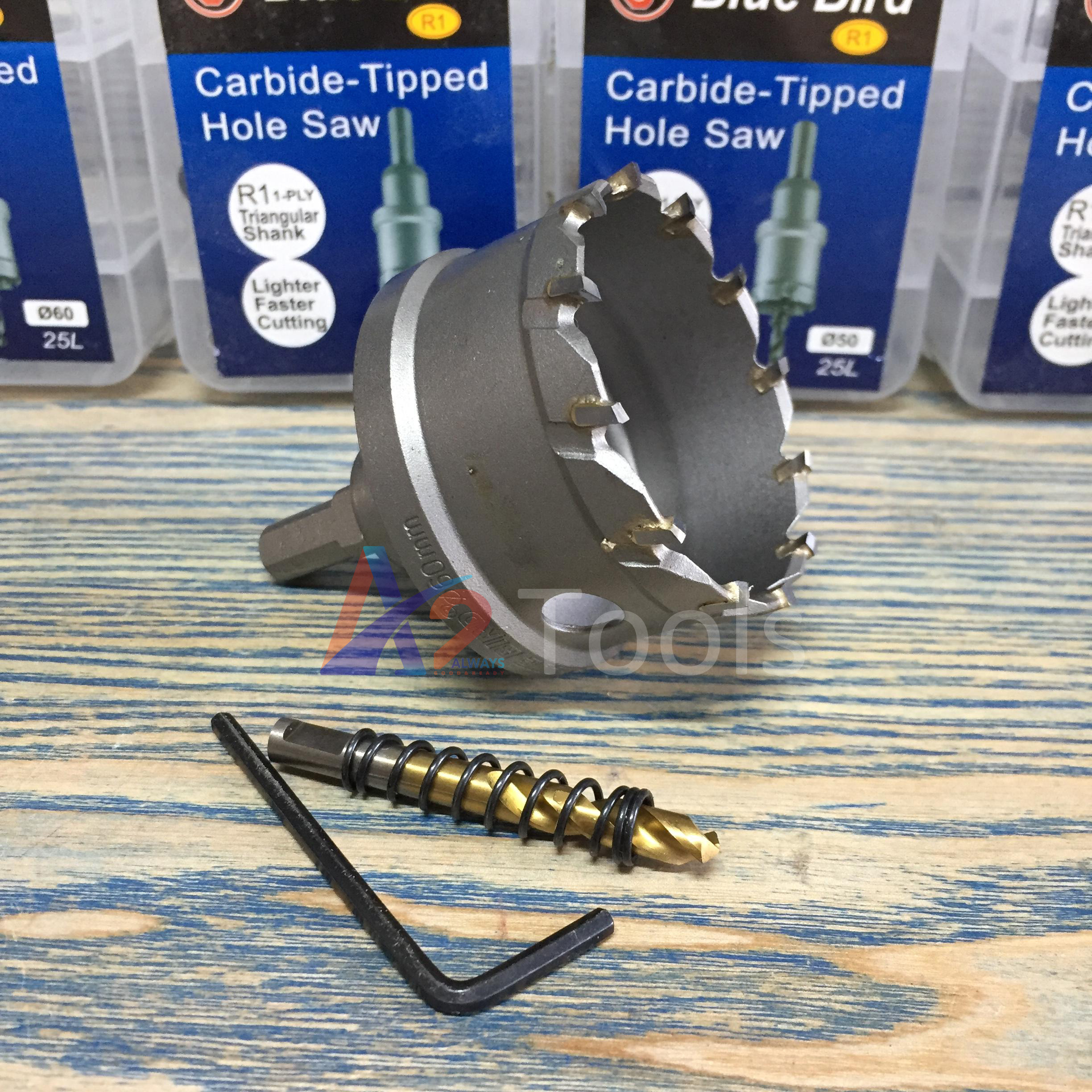 Mũi khoét hợp kim 60x25mm Blue Bird