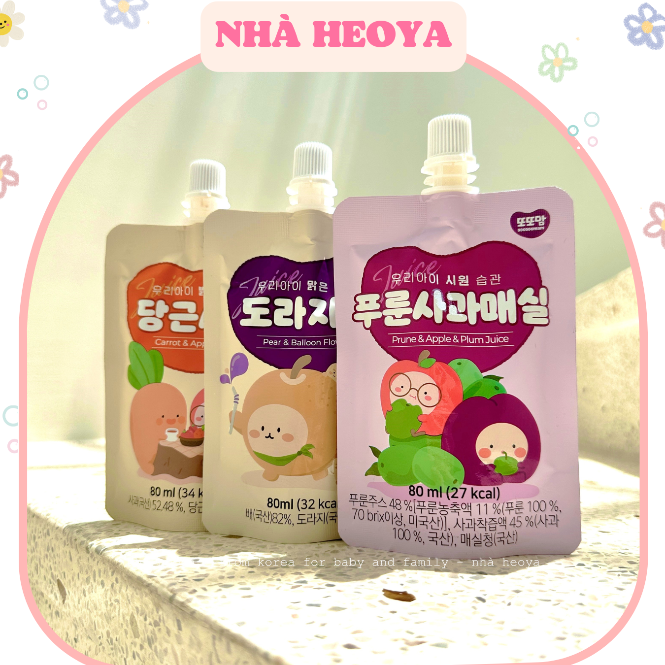 NƯỚC ÉP HỮU CƠ - NƯỚC LÊ CÁT CÁNH DDODDOMAM CHO BÉ