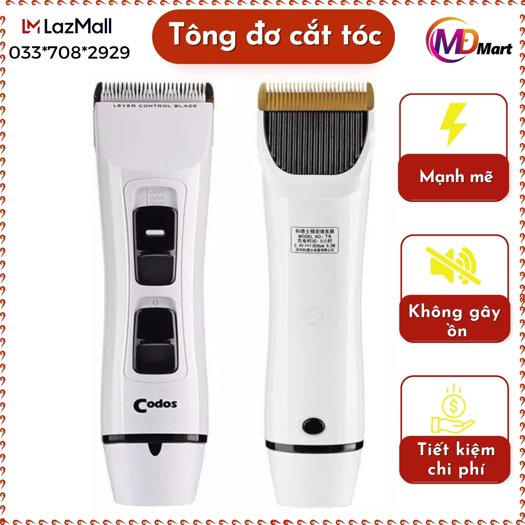 Đập hộp tông đơ codos t6, tông đơ cắt tóc thương hiệu mới tăng đơ cosdos t6 hàn quốc máy khỏe lưỡi thép chống gỉ, thiết kế tinh tế, lưỡi cắt sắc.