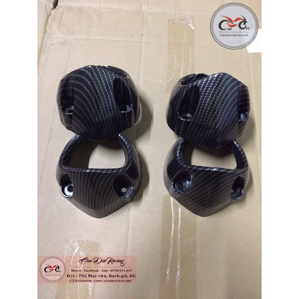 Chụp pô ex150 sơn cacbon cực đẹp