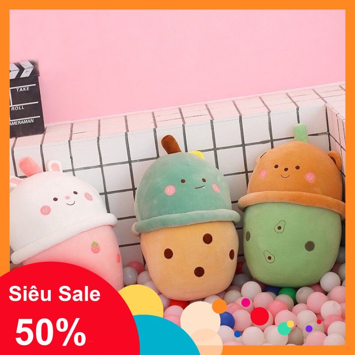 Trà Sữa Trân Châu Nhồi Bông ,Chất Miniso Mềm Nhũng Cao Cấp - TB24