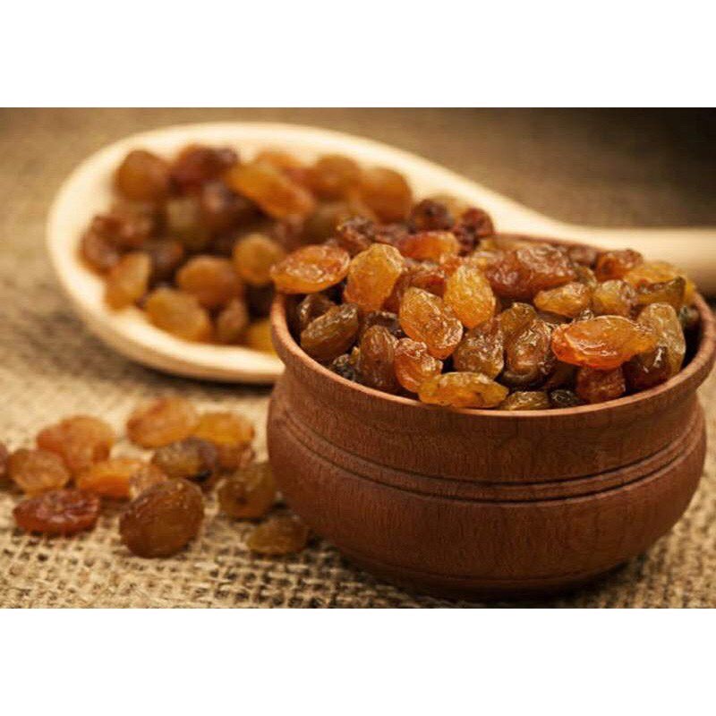 500gr nho khô nâu ấn độ siêu ngon quả to