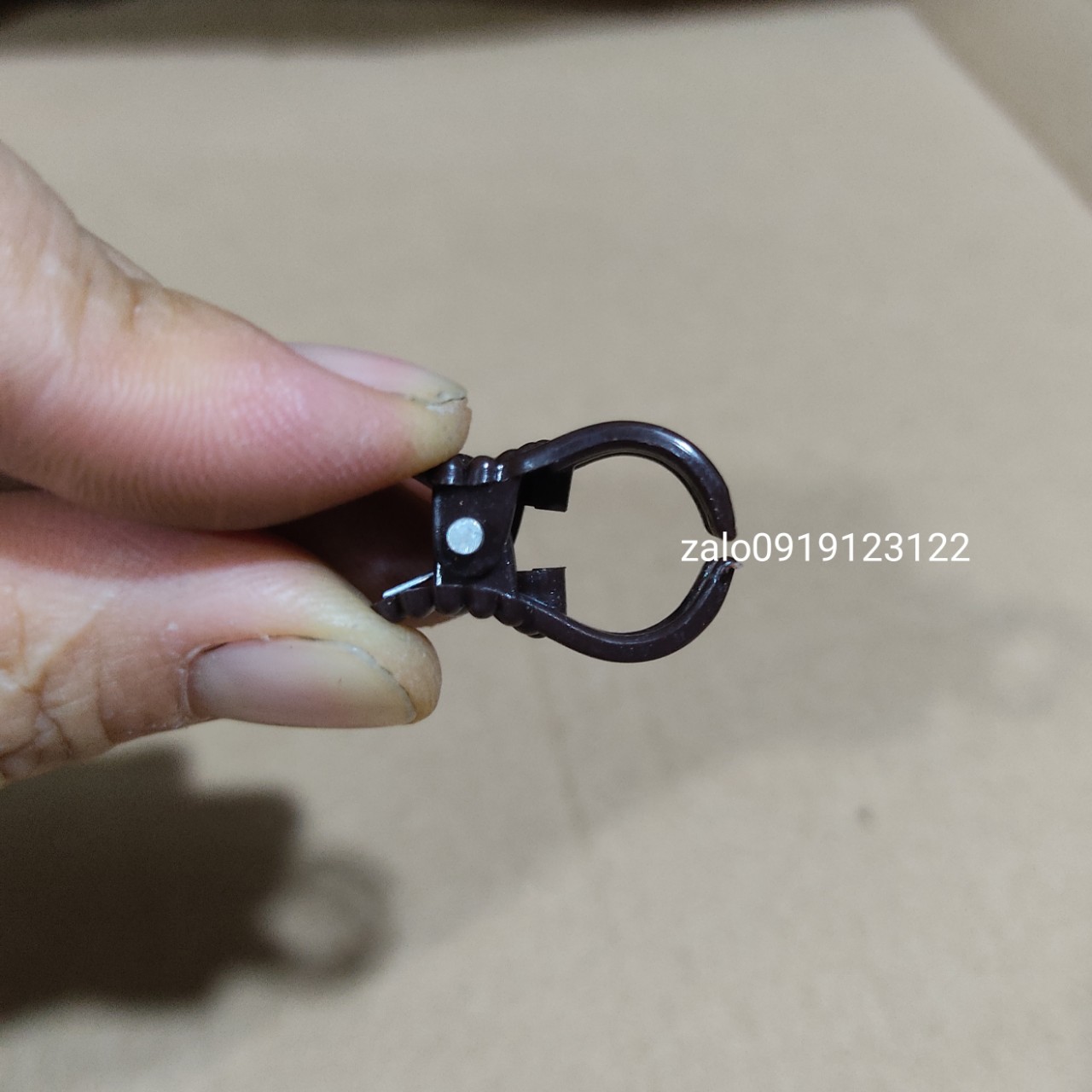 100 Kẹp Bướm Màu Nâu Cỡ Nhỏ Dùng Kẹp Cố Định Cây Hoa Lan