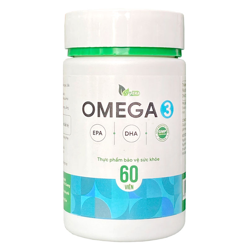 Vitera Omega 3, hỗ trợ cải thiện thị lực, hỗ trợ bổ sung chất chống oxy