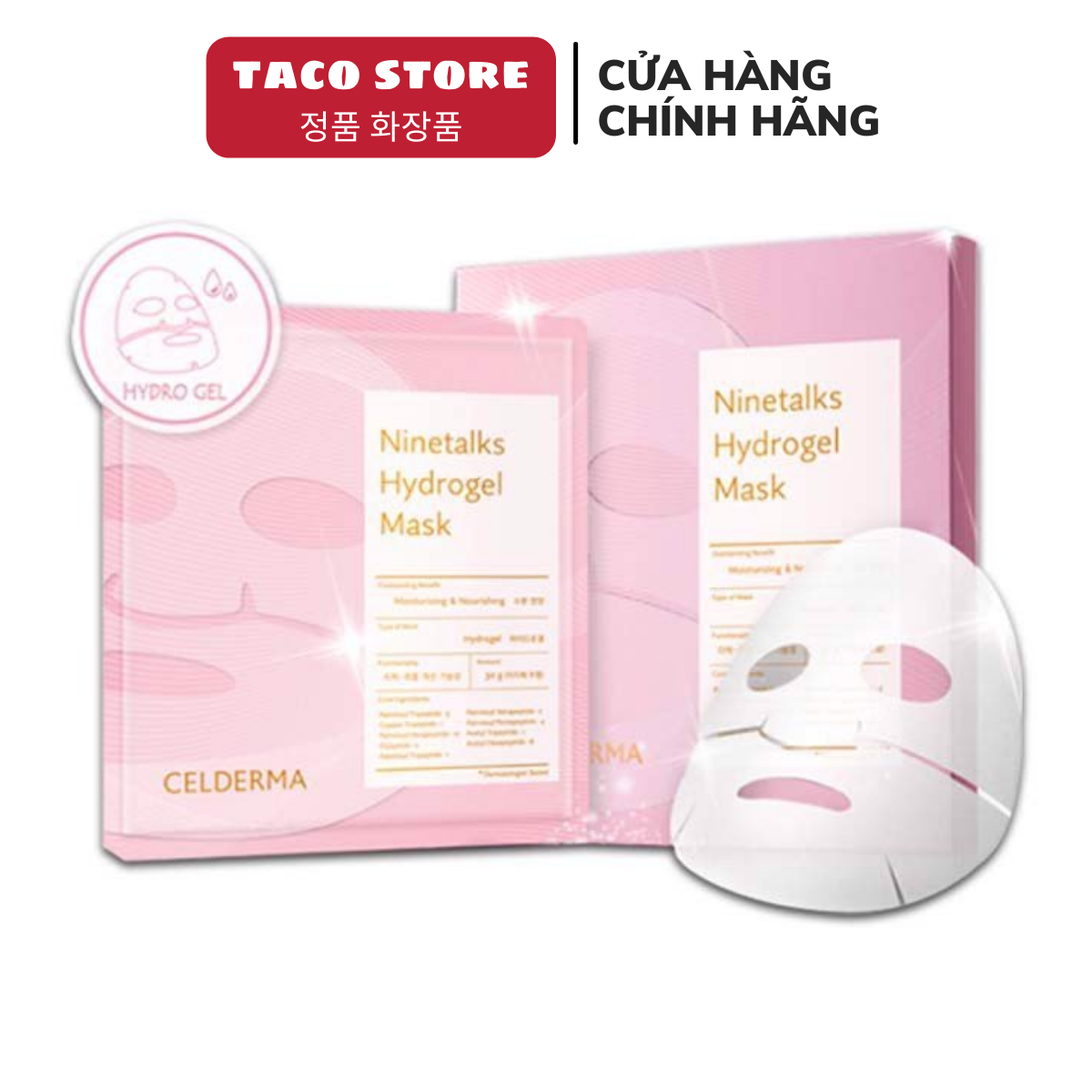 Mặt Nạ Celderma Nintealks Hydrogel Mask