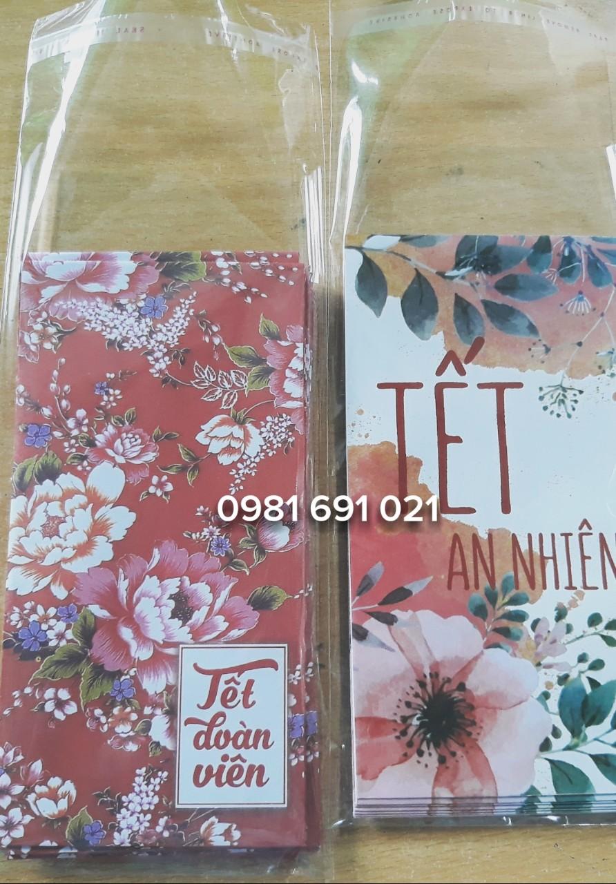 1kg Túi Kiếng Keo Đựng Bao Lì Xì Tết size 10x20cm
