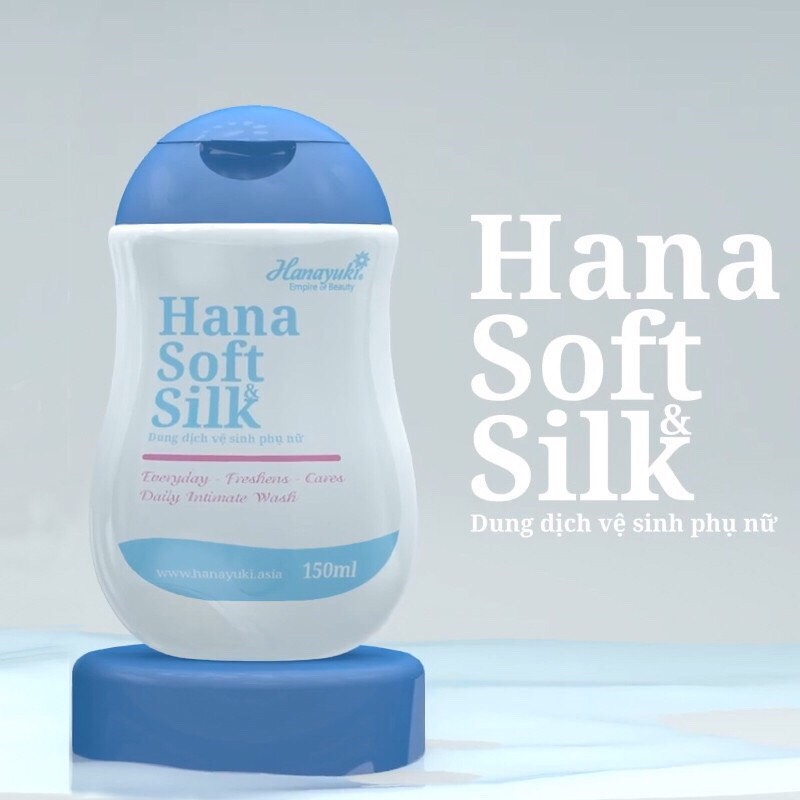 Dung dịch vệ sinh phụ nữ hana soft silk - hanayuki