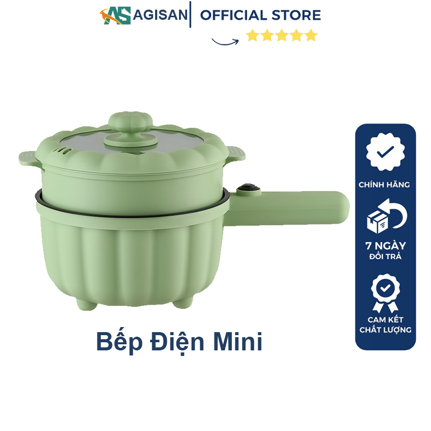 Nồi Lẩu Mini Cắm Điện Đa Năng Kèm Xưởng Hấp Cao Cấp - Nồi Điện Đa Năng Có Chống Dính Điều Chỉnh Nhiệt Độ, Ca Nấu Mì, Nồi Lẩu Đa năng