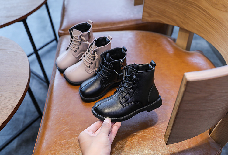 BỐT DA CAO CỔ LÓT BÔNG CỰC ẤM VÀ CHẤT CHO BÉ TRAI VÀ BÉ GÁI