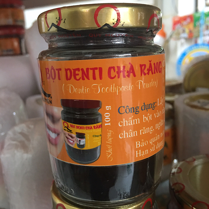 Bột Denti Chà Răng QUY NGUYÊN 100g