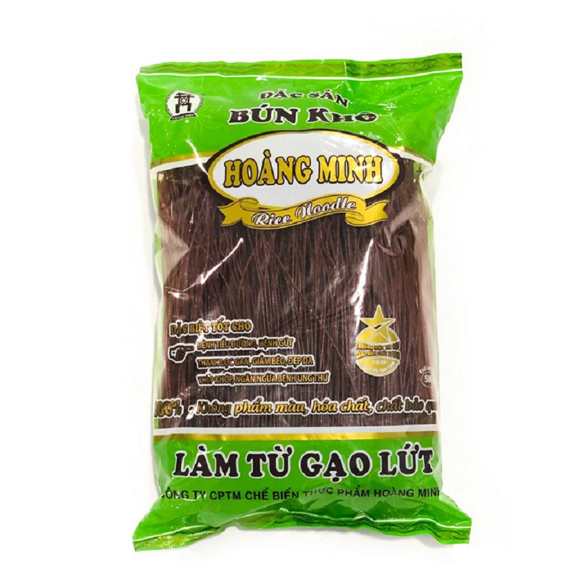 Combo 2 gói bún khô gạo lứt 500g