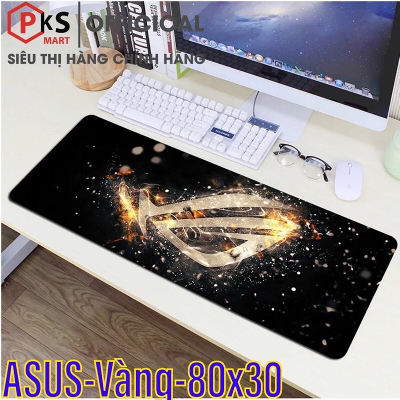 Lót chuột cỡ lớn, pad chuột 800 * 300 * 2mm in 3D đa dạng hình, may viền chắc chắn, được chọn hình - PKSMART - PHỤ KIỆN SỐ 9999