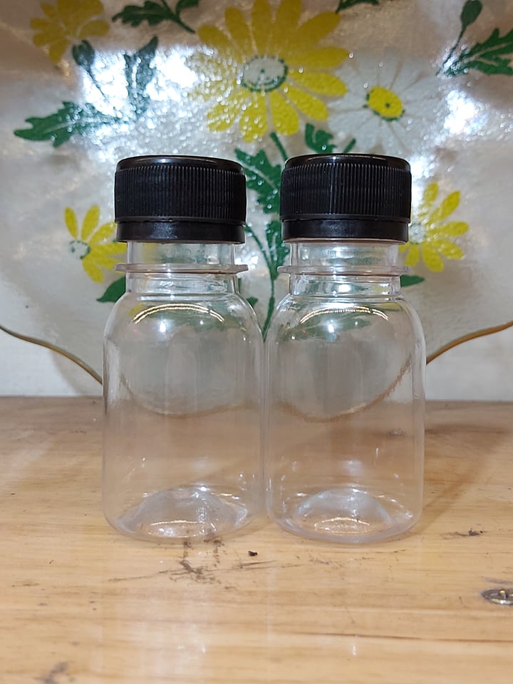 5 chai nhựa 50ml nắp vặn