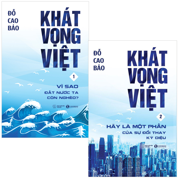 Fahasa - combo sách hay sách khát vọng việt - tập 1 + 2