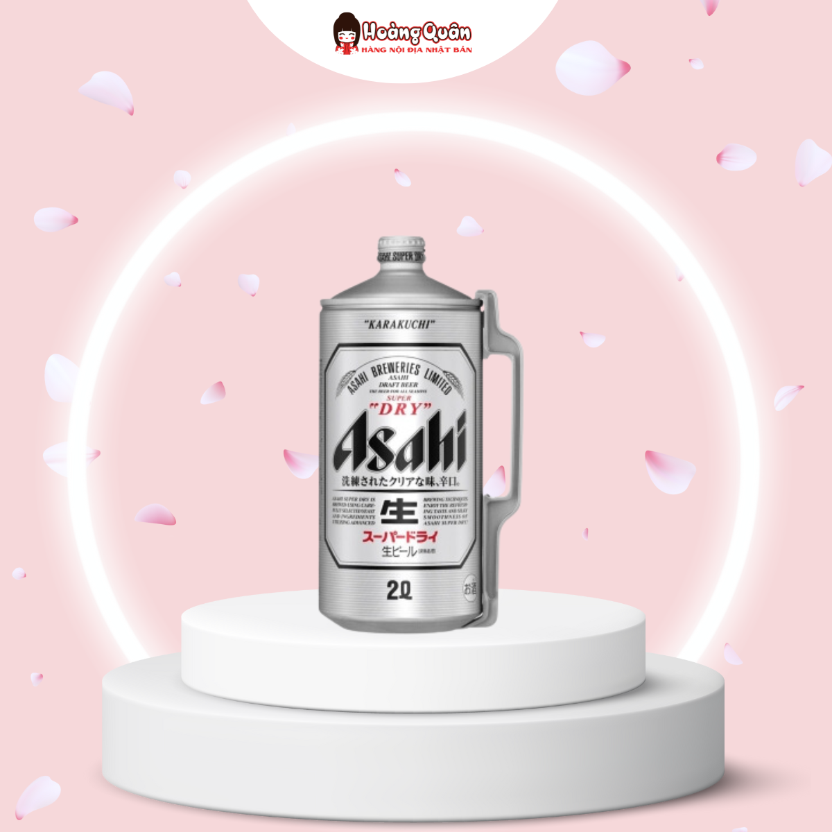 Bia Dry Asahi Bình 2L