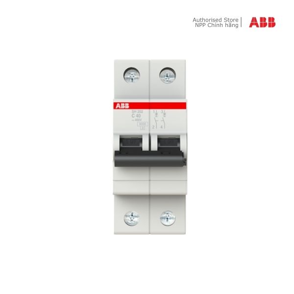 Cầu dao tự động abb mcb 2p 40a 6ka