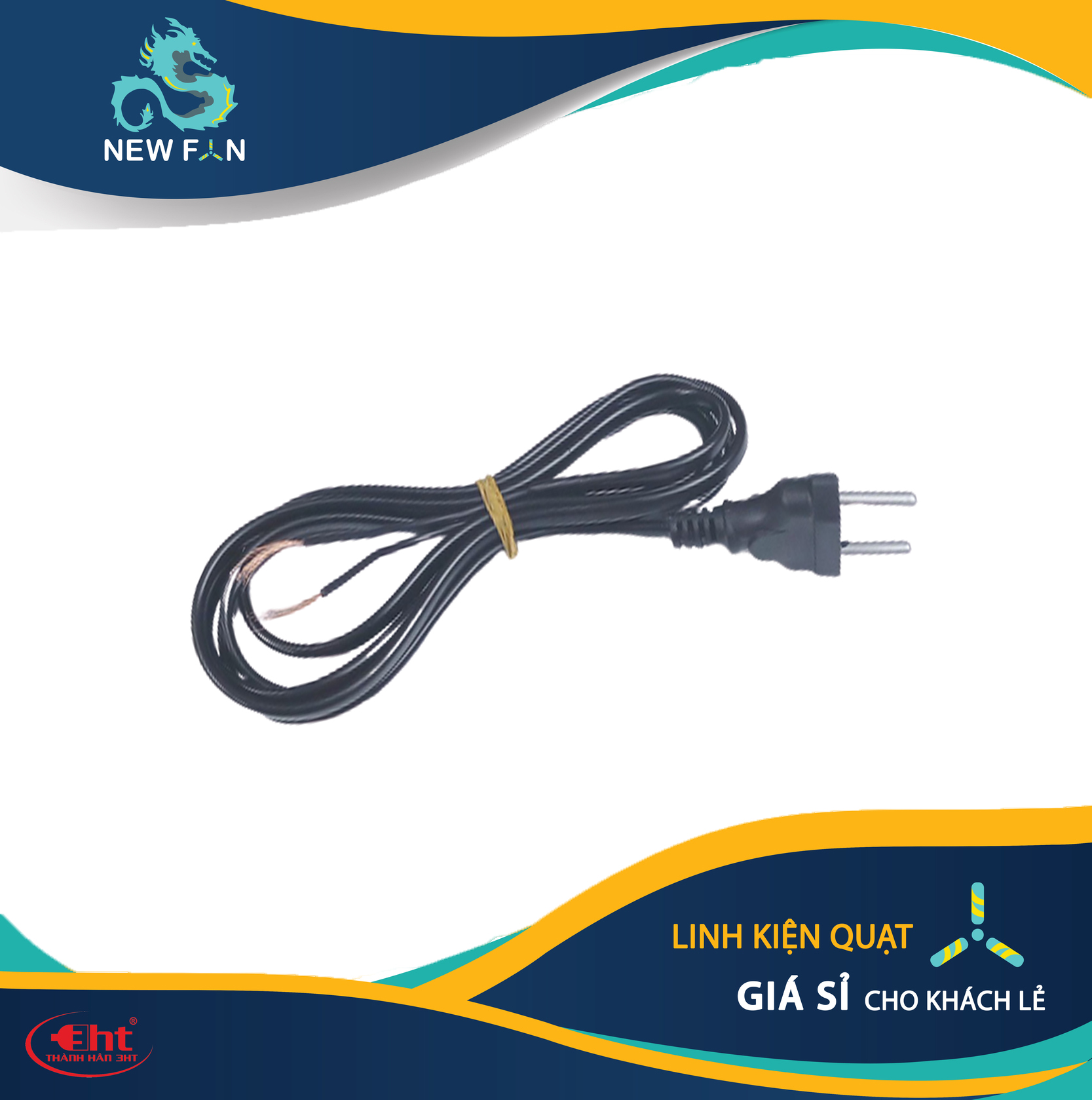 Dây nguồn điện 2 mét