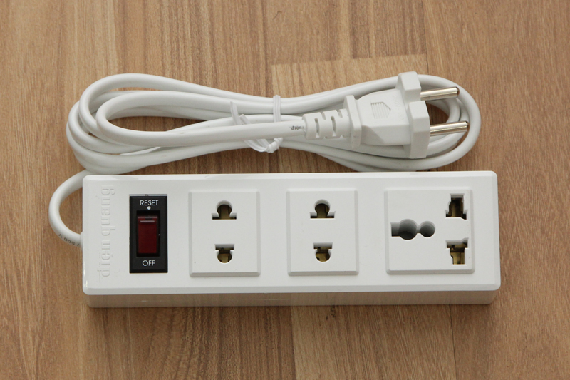 Ổ cắm 3 lỗ dây 2m dfhrf1 mini