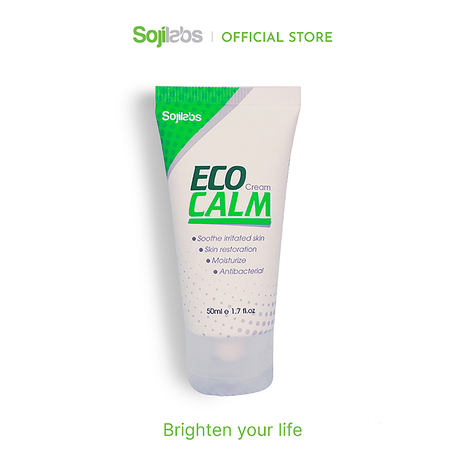 [HCM]Kem Bôi Hỗ Trợ Viêm Da ECO CALM hỗ trợ điều trị viêm da chàm và vẩy làm sạch tẩy tế bào chết và làm dịu da - Tuýt 50ml