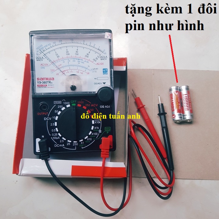ĐỒNG HỒ ĐO VẠN NĂNG SAMWA YX 360TR / đồng hồ vạn năng dạng kim