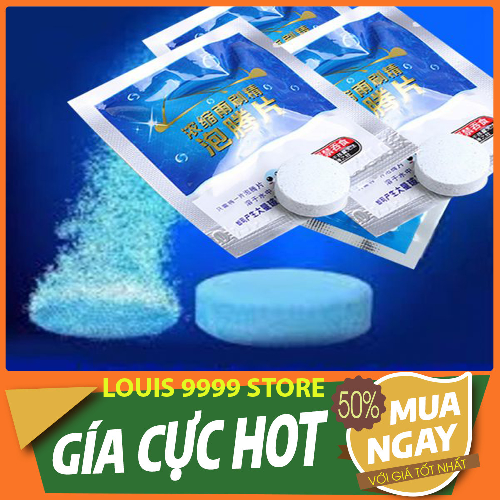 Combo 100 viên sủi rửa kính - nước rửa kính - viên rửa kính - viên xủi rửa kính - viên sủi rửa kính xe ô tô - chăm sóc kính xe hơi - 1 viên = 4 lít nước - family 9999