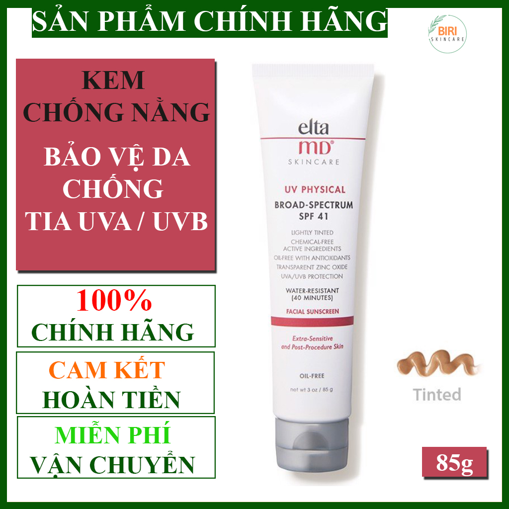 [HCM][Elta MD Xách Tay] Kem chống nắng Elta MD UV Physical Broad-Spectrum SPF 41