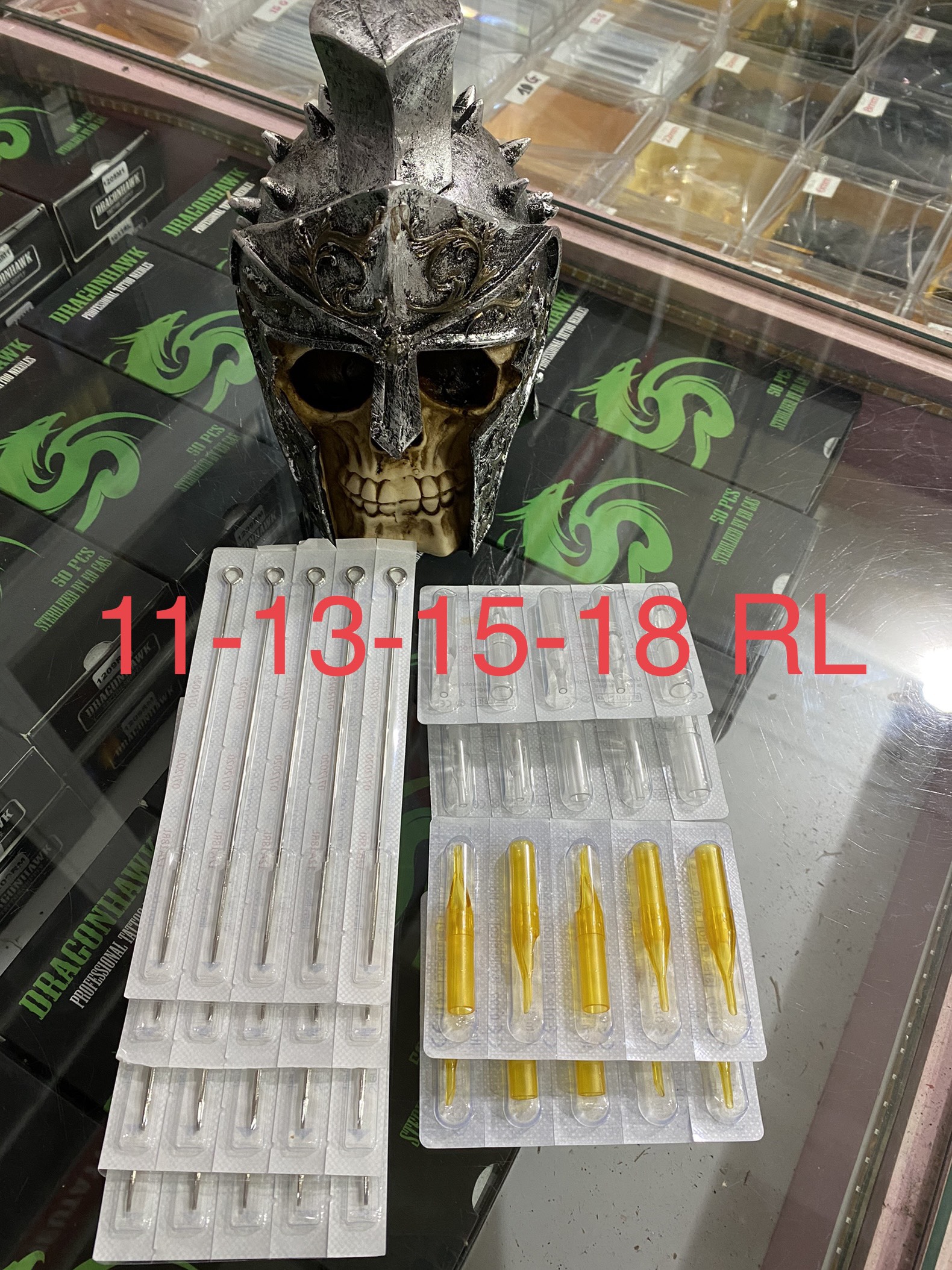 20 kim xăm tổng hợp Chạy khung kèm ngòi 11-13-15-18 RL