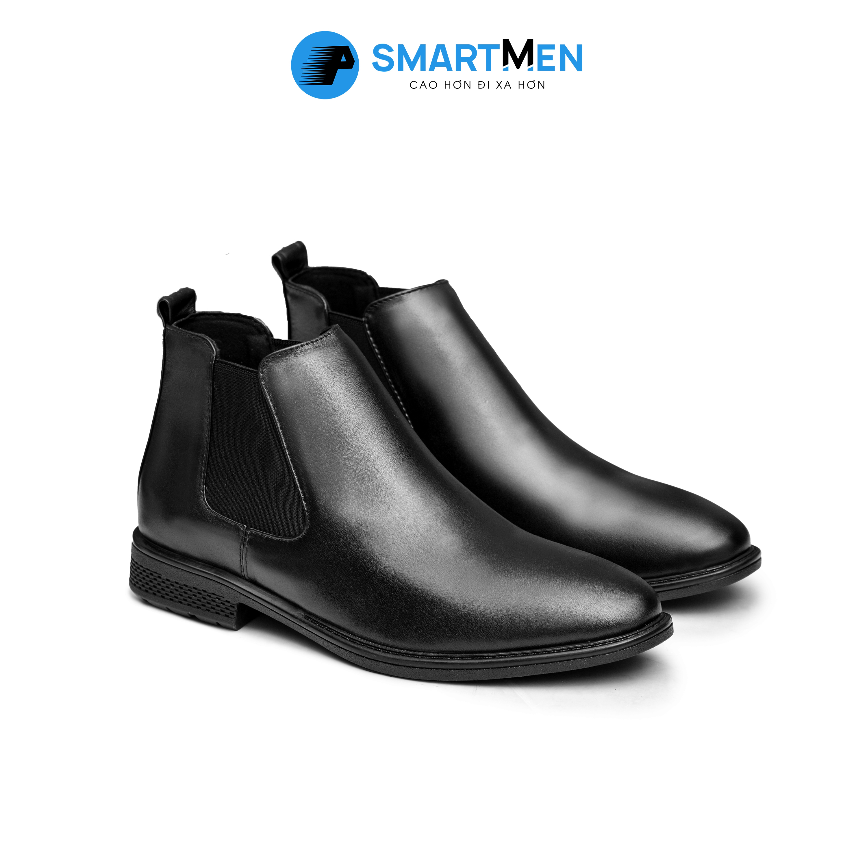 Giày tăng chiều cao smartmen chealse boot gd333