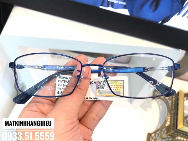 Gọng kính cận thời trang chính hãng RayBan RB8745D