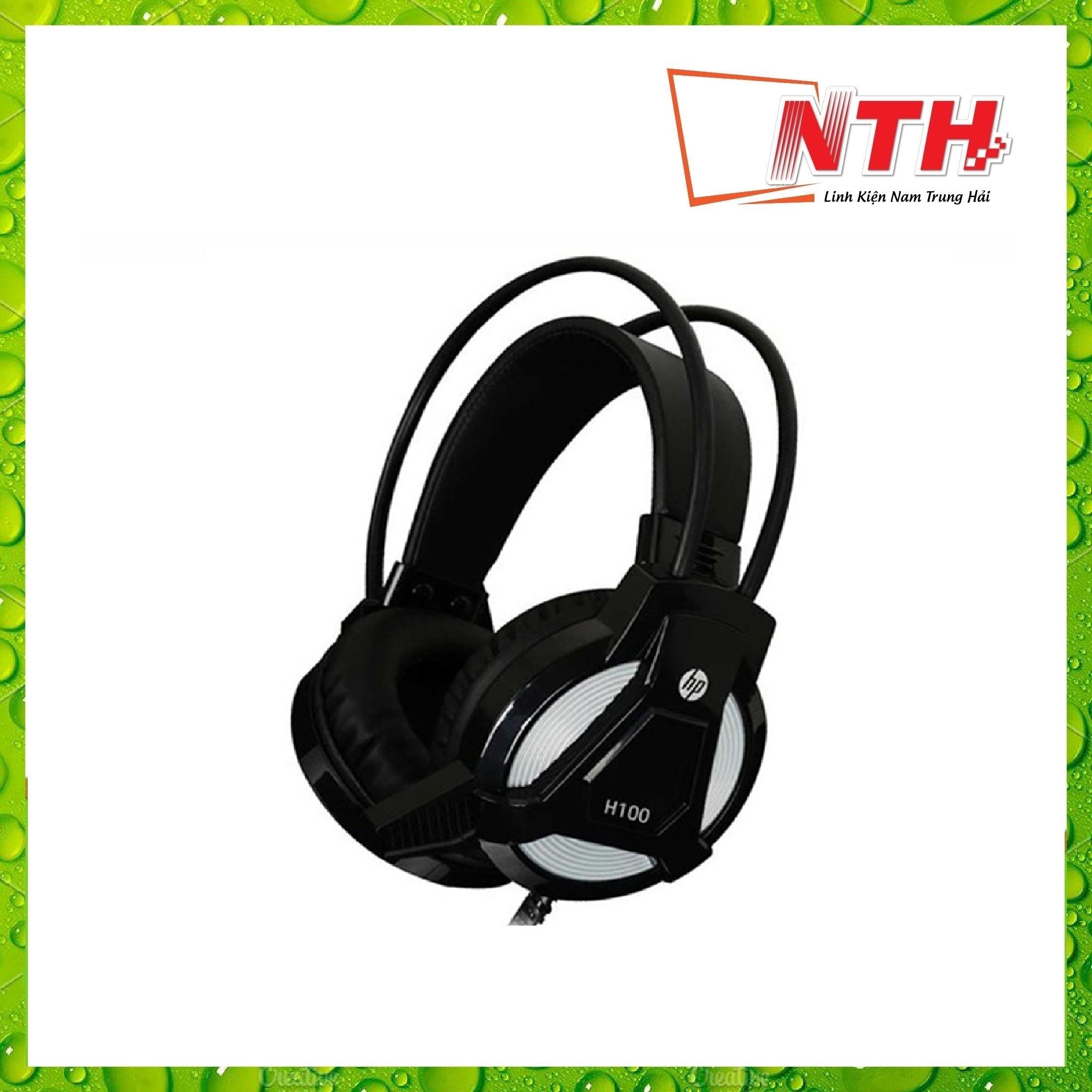 Headphone hp h100 usb+3.5mm