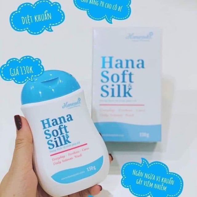 [XẢ KHO] -DUNG DỊCH VỆ SINH PHỤ NỮ HANAYUKI 150ml-Date 2023