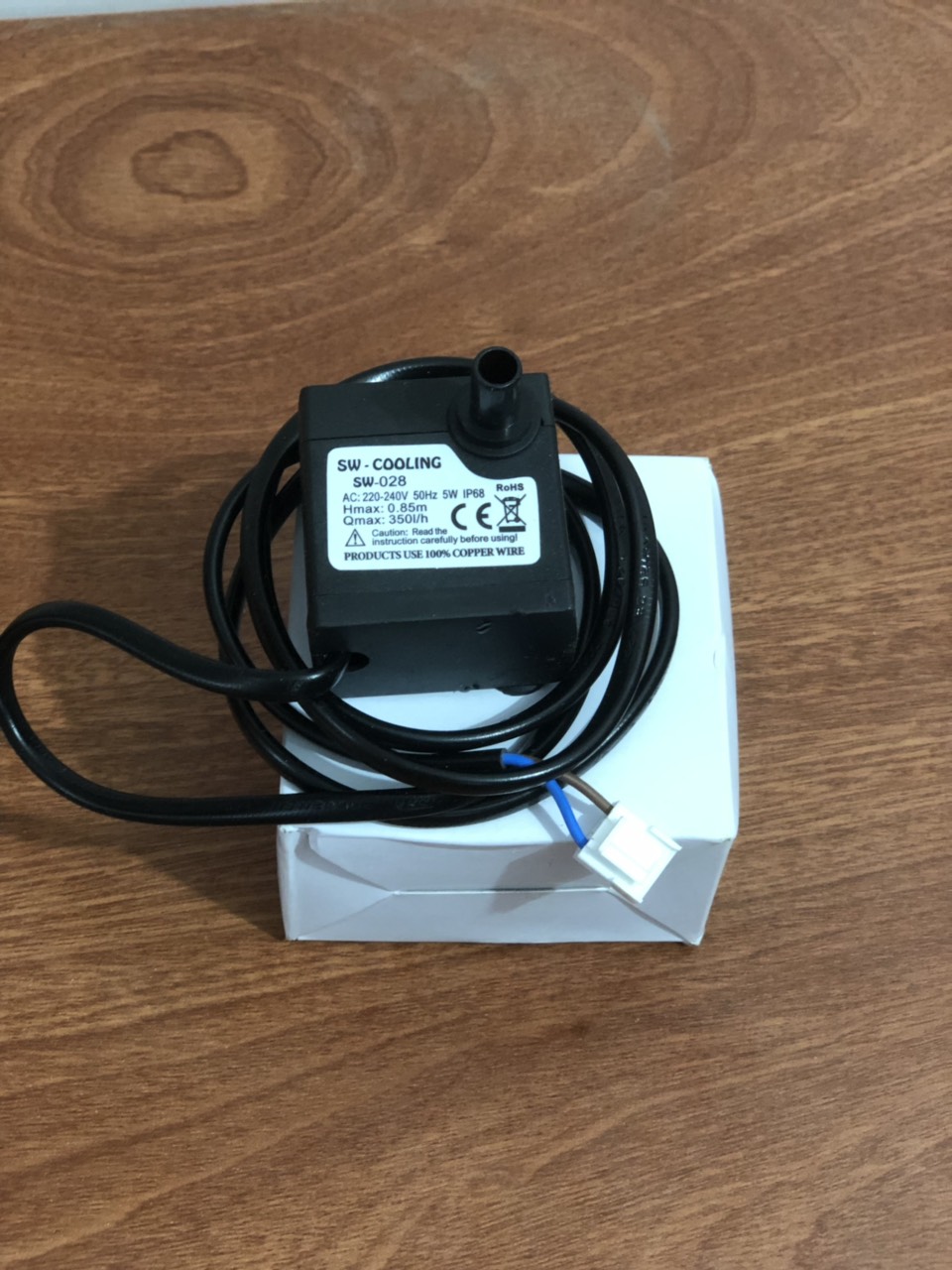 máy bơm 5w cho quạt điều hòa gia đinh hàng chuẩn - máy bơm nước quạt điều hòa 5w - máy bơm quạt hơi nước gia đình