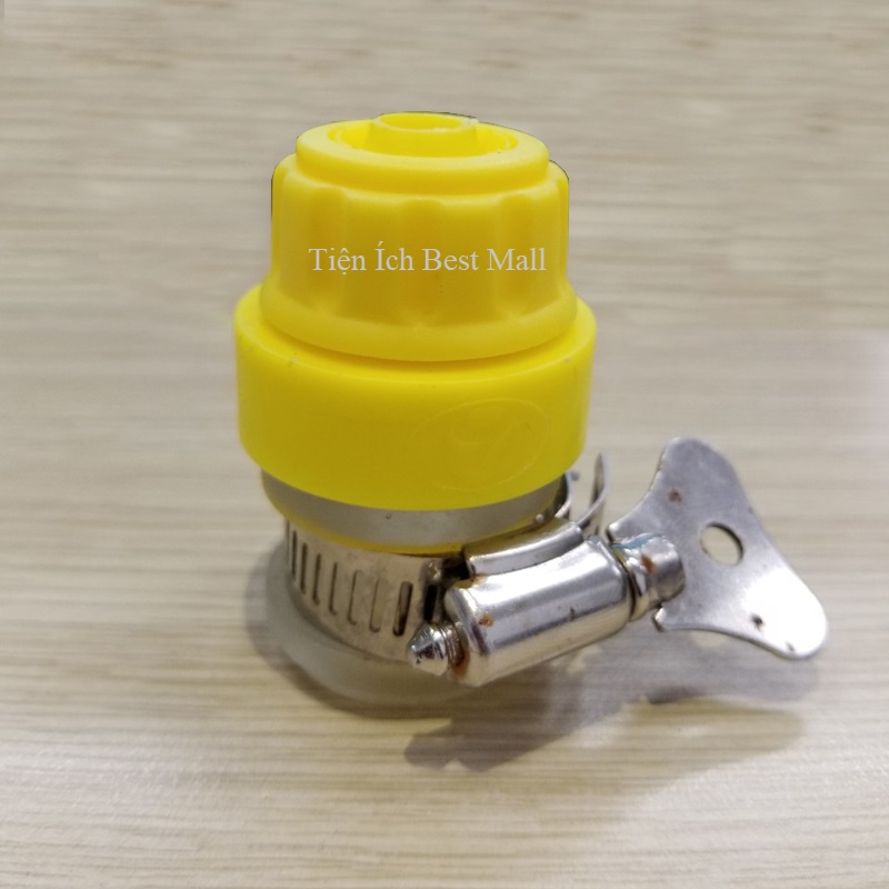 [HCM]Nối nhanh ống mềm 14mm với vòi nước để tưới cây rửa xe - Cút nối nhanh ống nước mềm 14-16mm với vòi nước – khớp nối đa năng nối vòi nước trực tiếp C0004-21