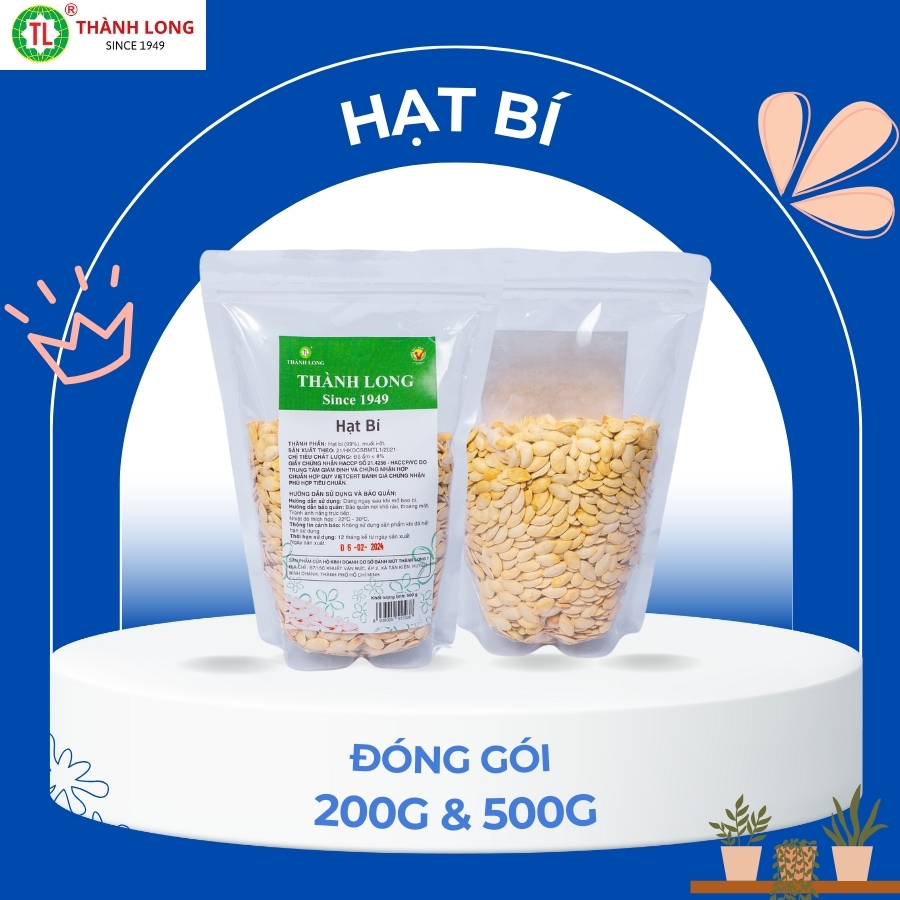 Hạt bí thành long - việt nam