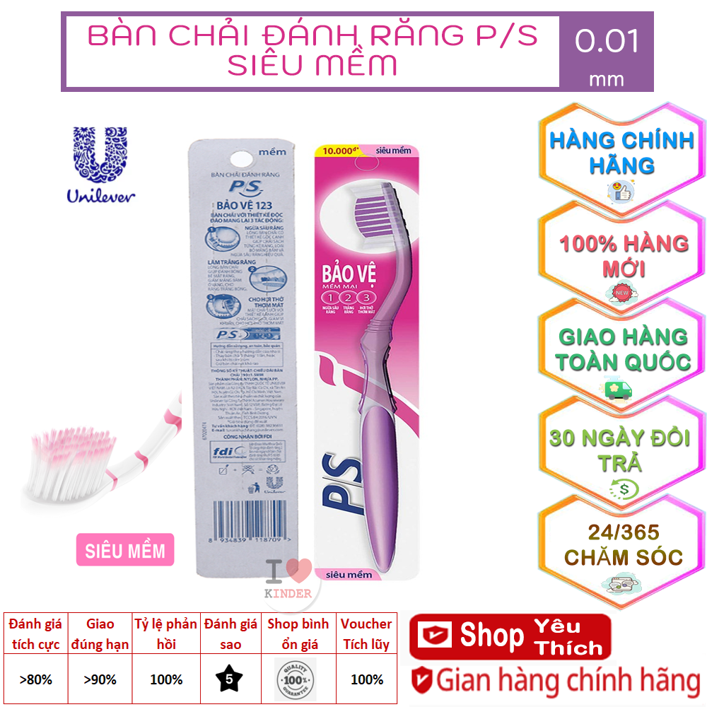 Bàn chải p/s bảo vệ 123 mềm mại