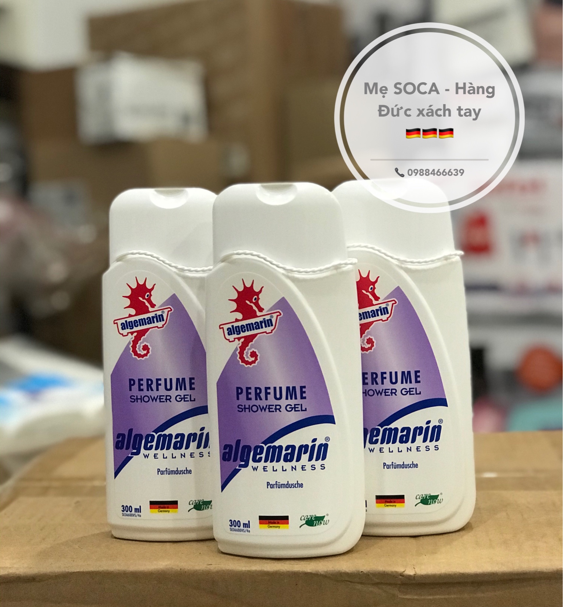 Sữa tắm cá ngựa Algemarin Wellness Parfumdusche 300ml (chuẩn Đức)