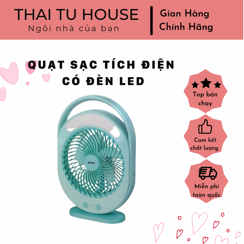 Quạt tích điện có đèn led 2 chế độ km-f0336 quạt tích điện tích hợp đèn led siêu sáng km-f0336 mua quạt tích điện kèm sạc và đèn led f0336 siêu sáng
