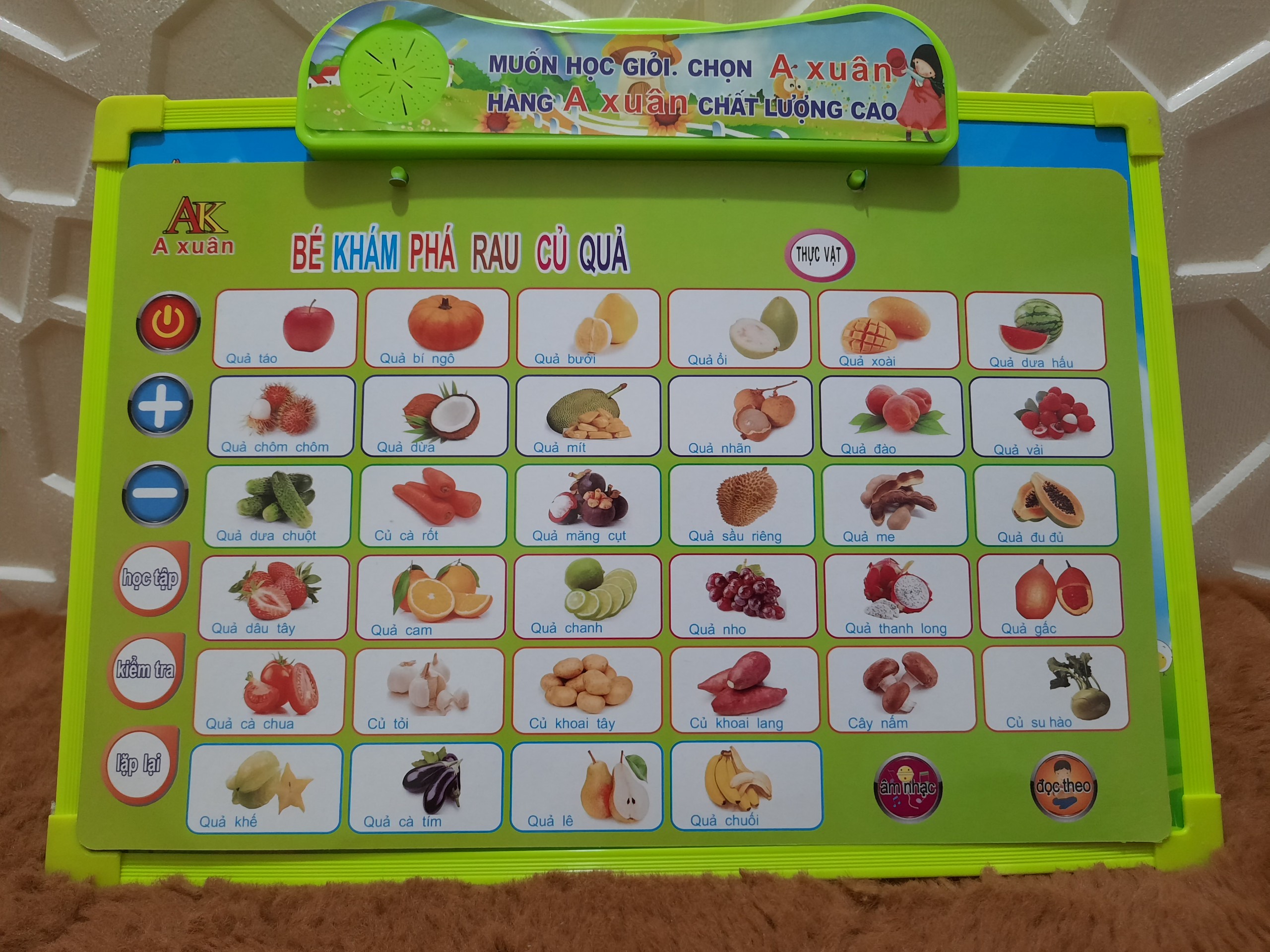 Bảng Viết Chữ Cái Cho Bé - Bảng Chữ Cái Điện Tử Thông Minh - Bảng Chữ Cái Dạy Bé Học Khám Phá Số Và Hình Dạng