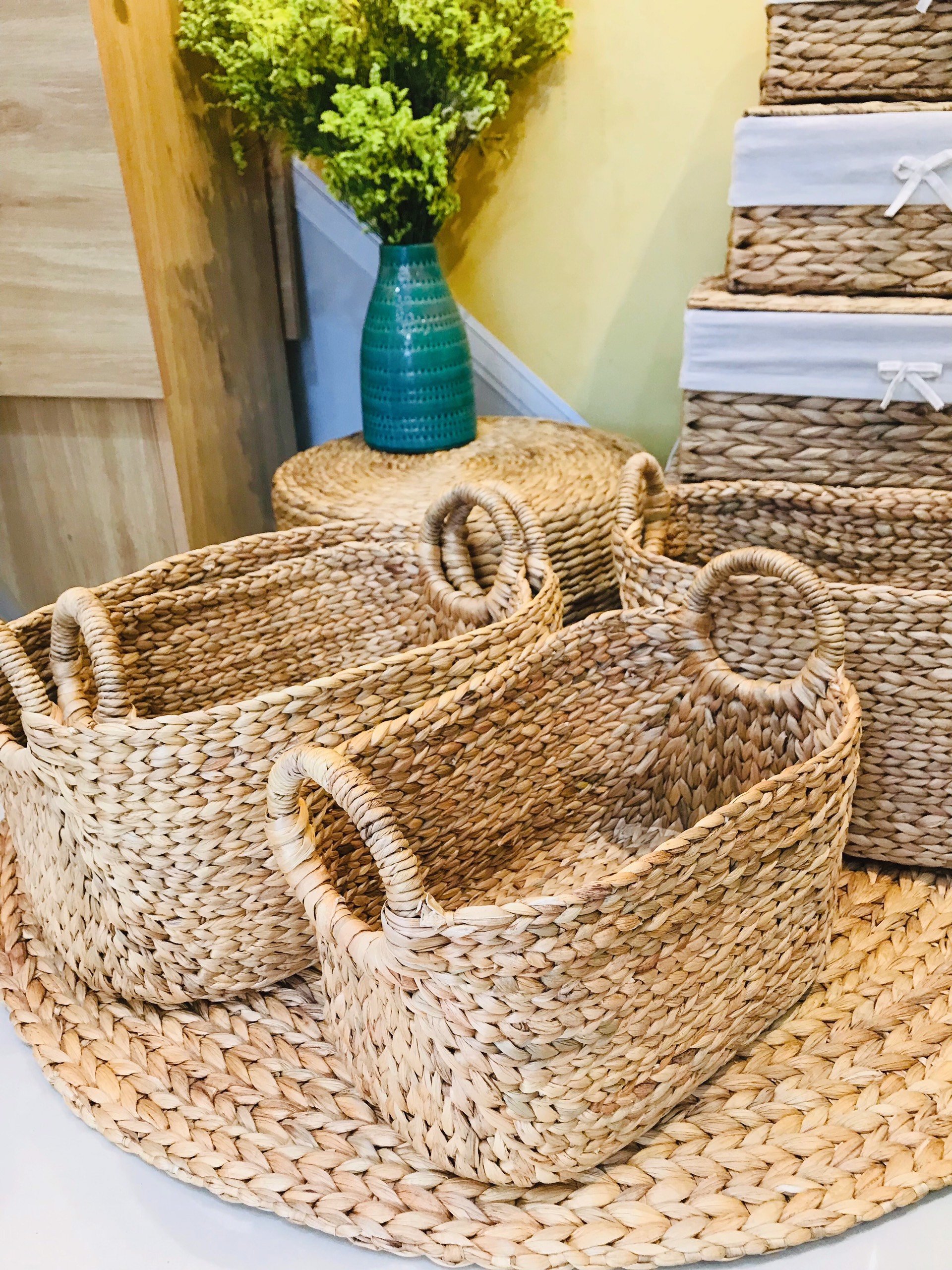 Giỏ lục bình oval đựng đồ đa năng & trang trí nhà cửa