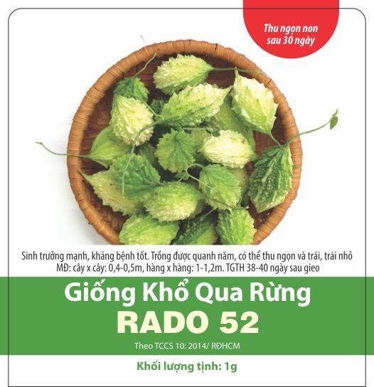 Hạt Giống Mướp Đắng/ Khổ Qua Rừng Năng Suất Cao (1gr)