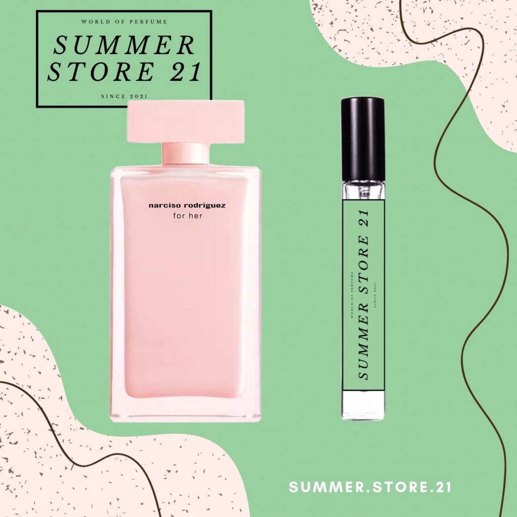 Nước hoa nữ narciso rodriguez for her edp - 5𝘮𝘭/10𝘮𝘭