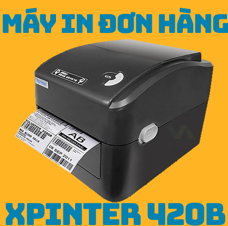 Máy in đơn hàng,Máy in mã vạch Xprinter 420B,Máy in tem nhãn, Máy in Decal,Máy in nhiệtXP 420B