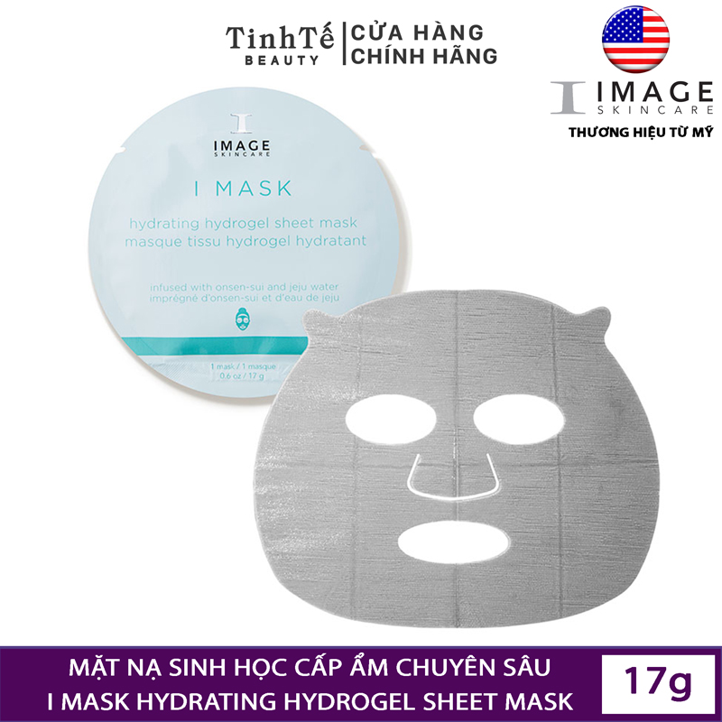 Mặt nạ sinh học cấp ẩm chuyên sâu Image Skincare I Mask Hydrating Hydrogel Sheet Mask 1 miếng 17g