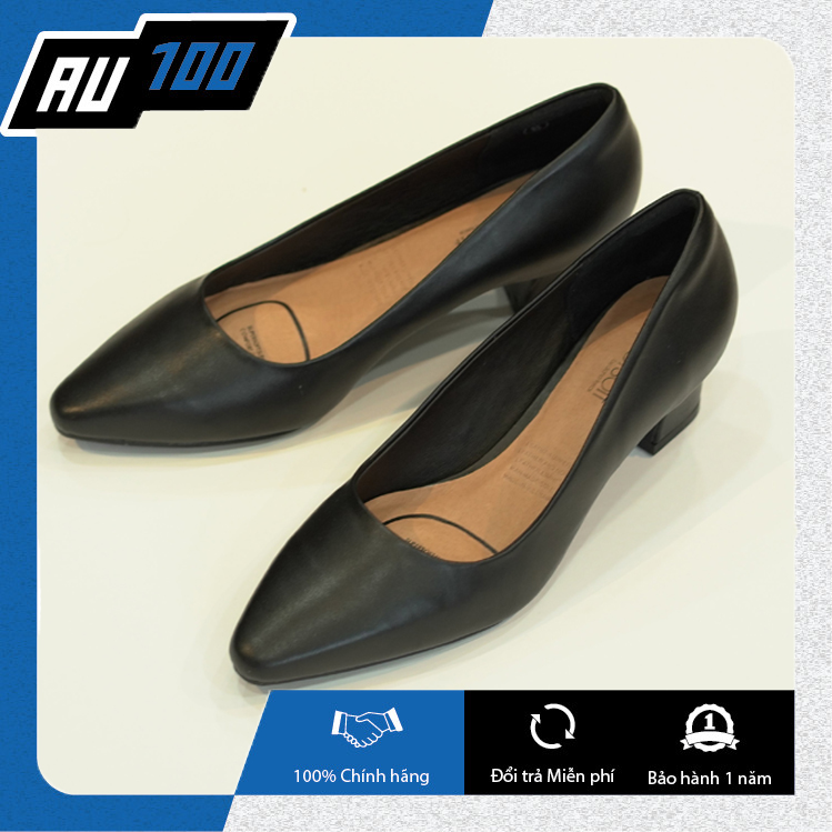 [Freeship] Giày cao gót văn phòng Supersoft Black Kalie chính hãng 100% [Cao gót Black Rivera mang êm chân không đau] (Made in VietNam)