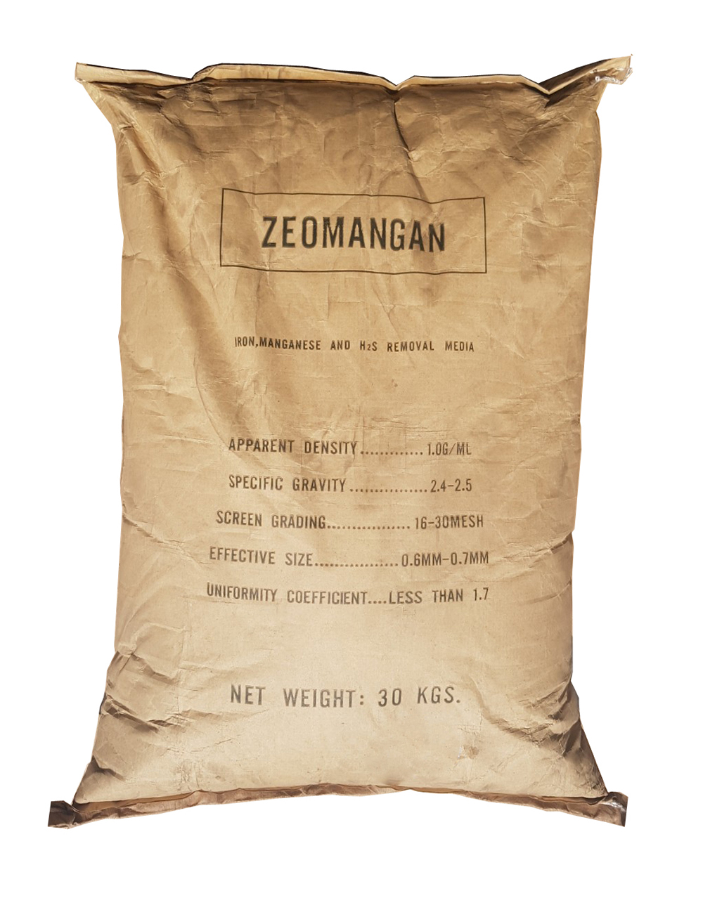 3Kg Cát mangan Đài Loan xử lý nước nhiễm phèn