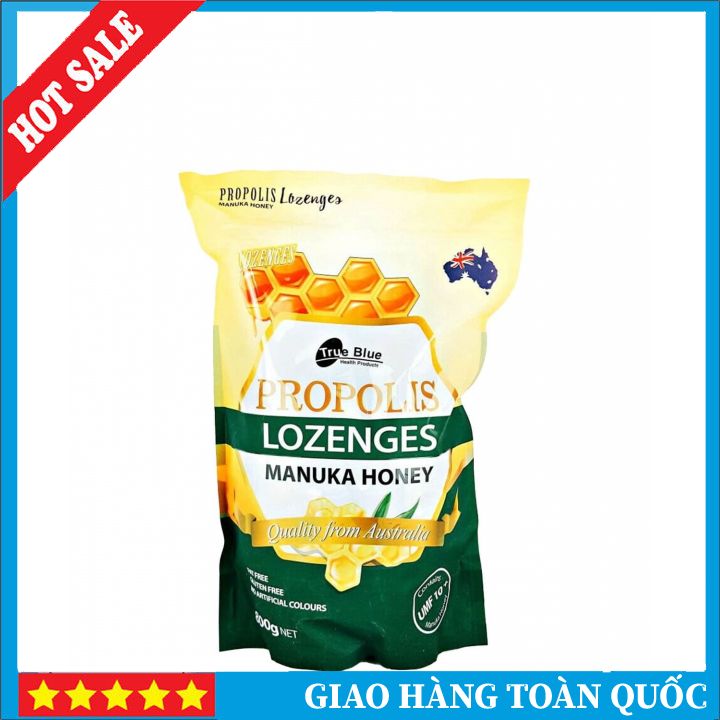 Kẹo ngậm ho thông họng mật ong manuka 800gram